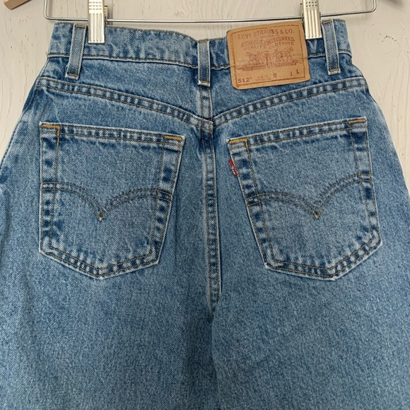 Levi's Denim - Vintage 90s Levi's 512 Slim fit Tapered Leg Jeans see measurements**